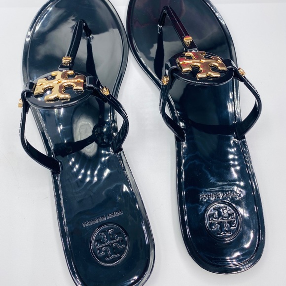 Tory Burch Women’s Mini Miller Flat Thong Sandals SIZE 10 NWB - Picture 2 of 6
